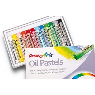 PASTEL DE ÓLEO PENTEL ARTS 16 CORES